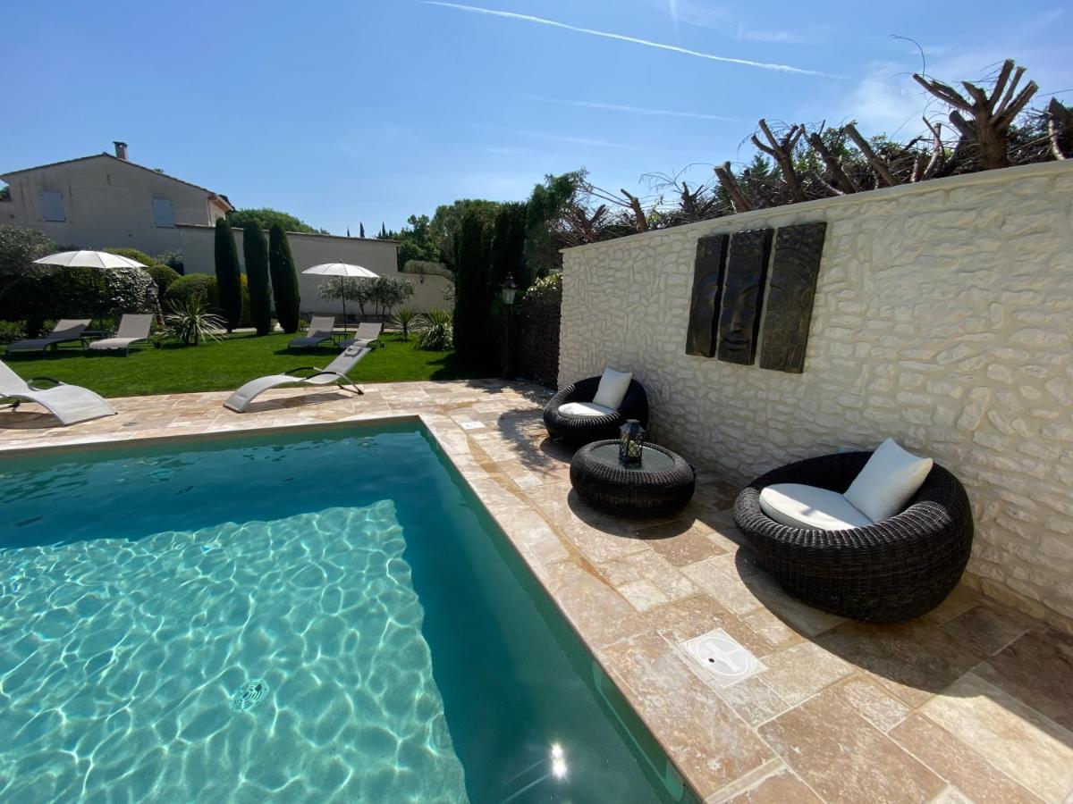 Mas Beau Soleil & Spa Cottages De Charme Avec Jacuzzi&Jardin Prives Saint-Rémy-de-Provence Exteriör bild