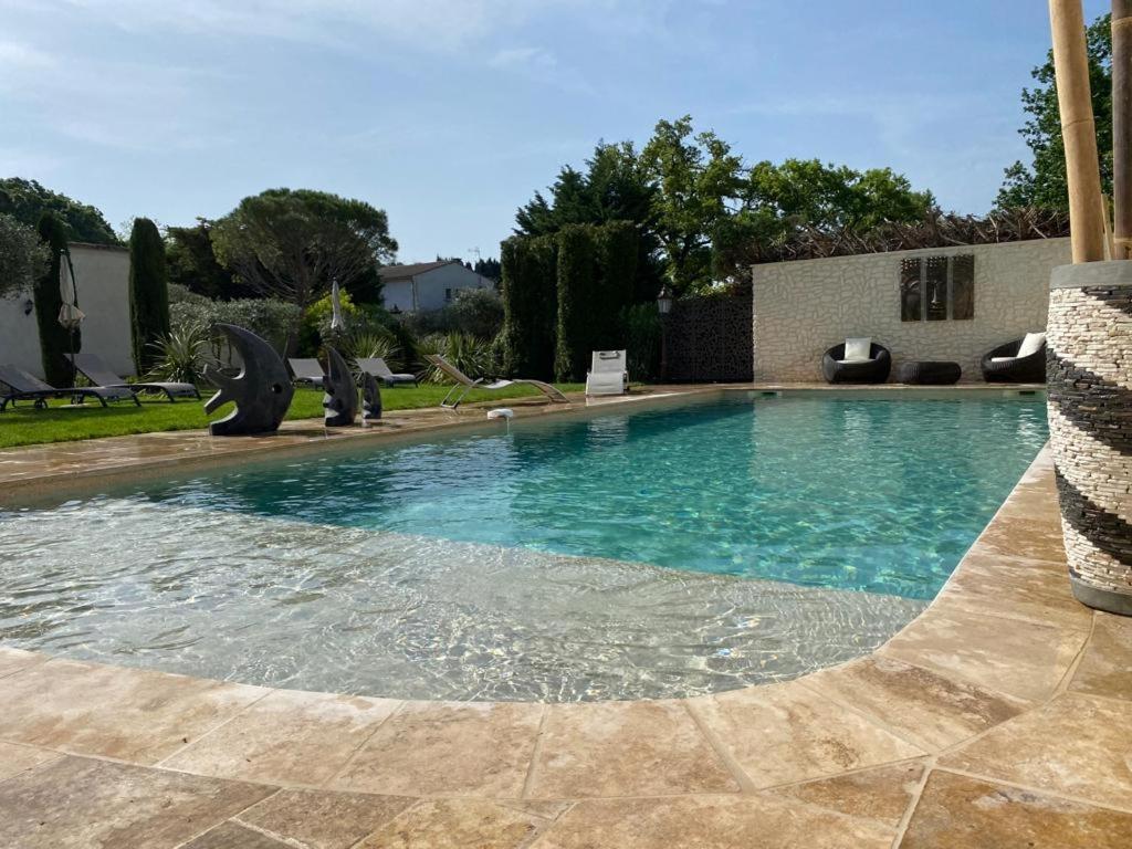 Mas Beau Soleil & Spa Cottages De Charme Avec Jacuzzi&Jardin Prives Saint-Rémy-de-Provence Exteriör bild