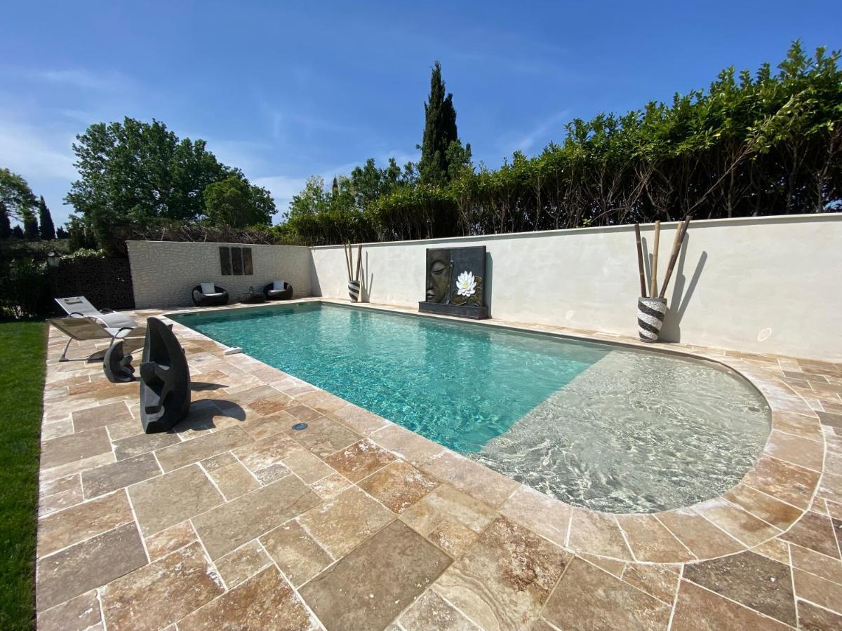 Mas Beau Soleil & Spa Cottages De Charme Avec Jacuzzi&Jardin Prives Saint-Rémy-de-Provence Exteriör bild